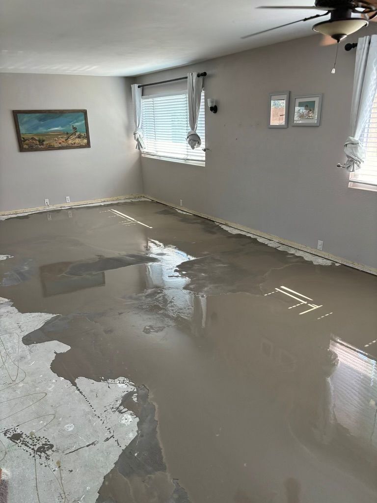 Quality floor leveling and repairs offered in Carlsbad and surrounding areas.