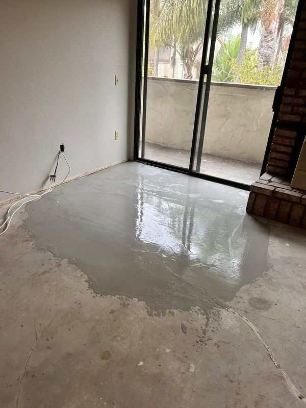 Reliable floor leveling and repair services available across San Diego County.