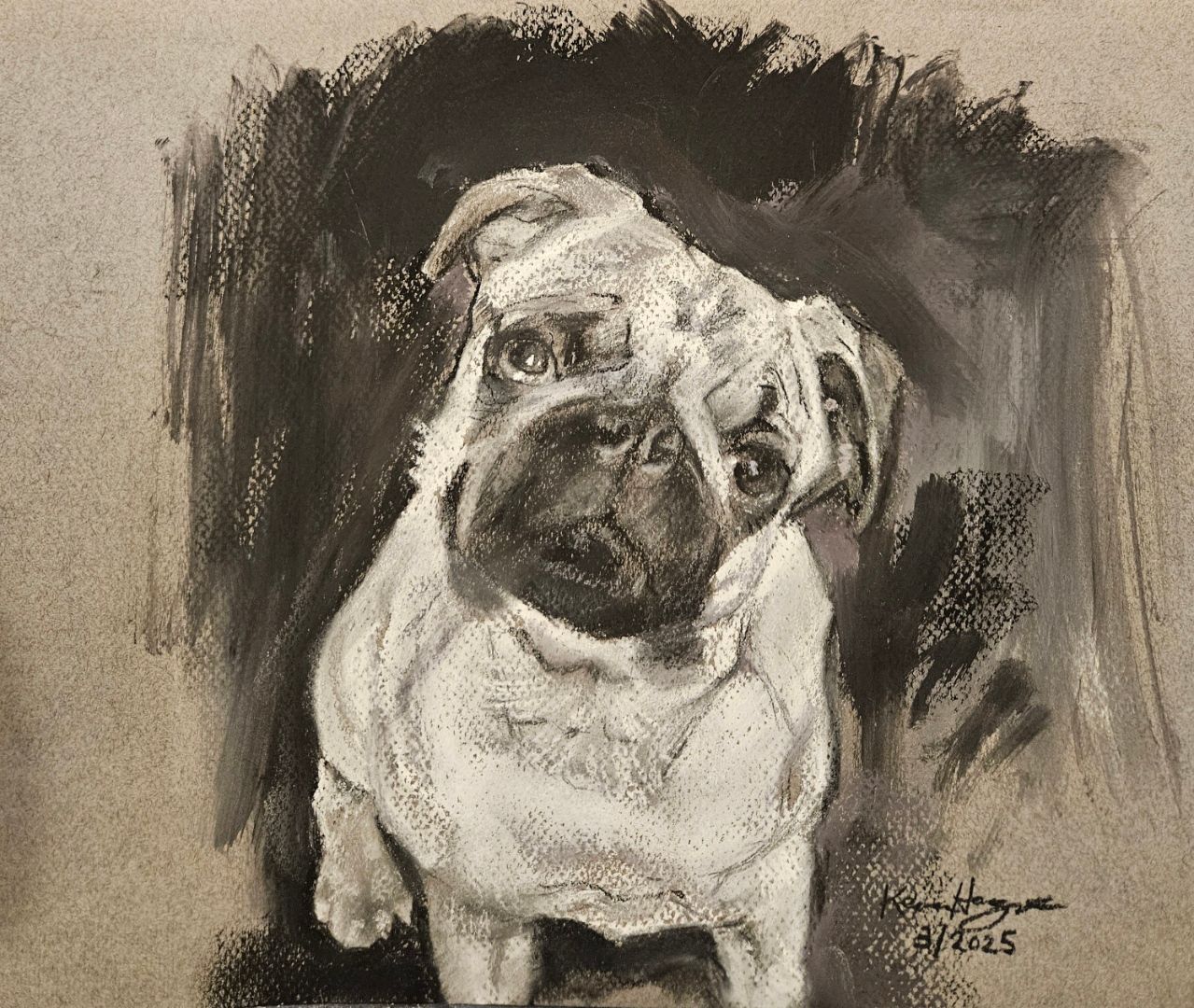 Charcoal by Kevin L Hargrave Artist