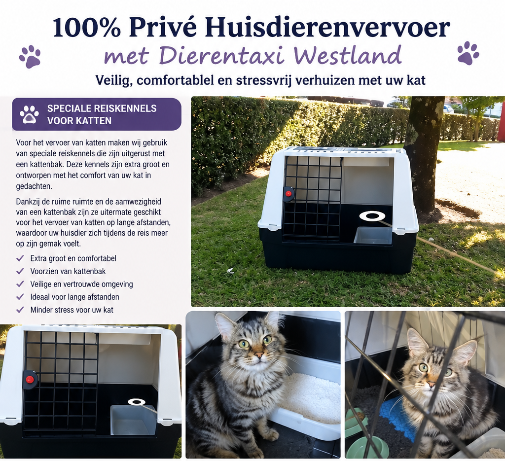 Veilig en Stressvrij Verhuizen met uw Kat
