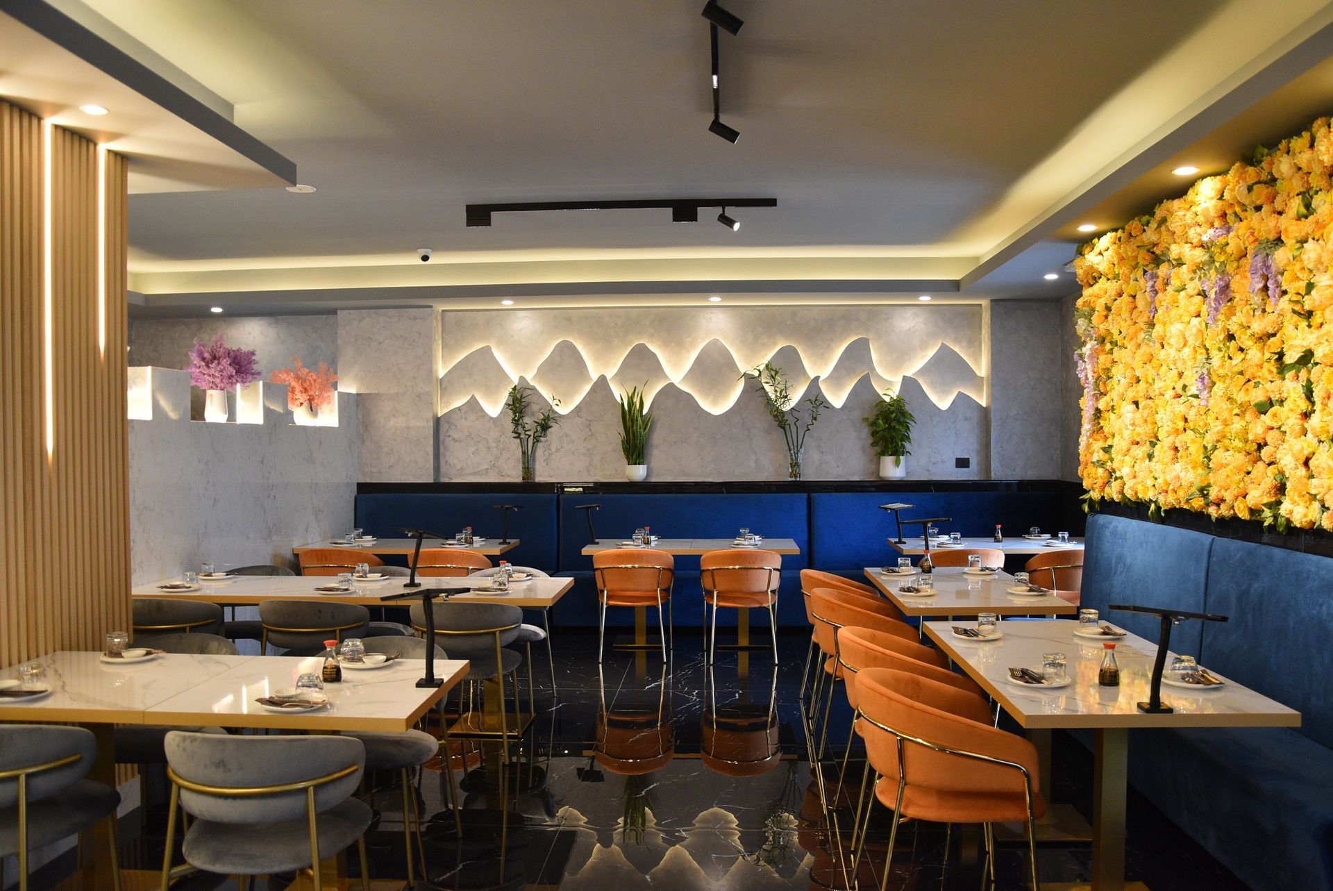 tavoli e allestimento 