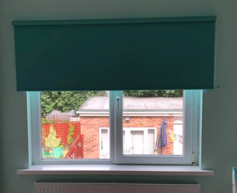 blinds in the living room