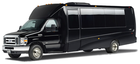 A black van with a white door is on a white background.