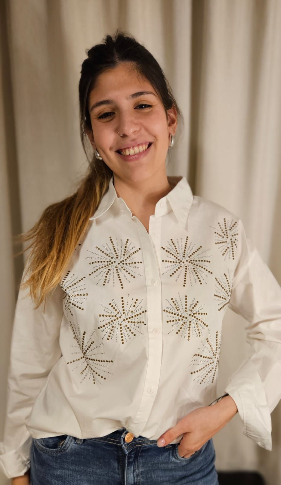 Camisa importada estrellas