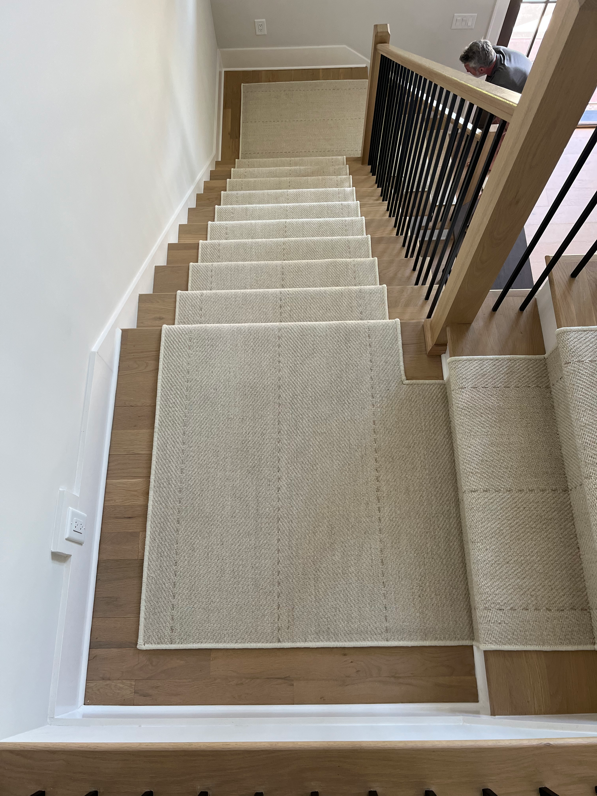 custom stair runner campion project middle tn