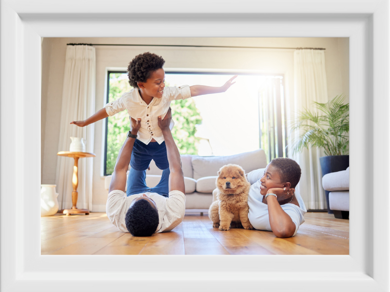 family with dog franklin tn