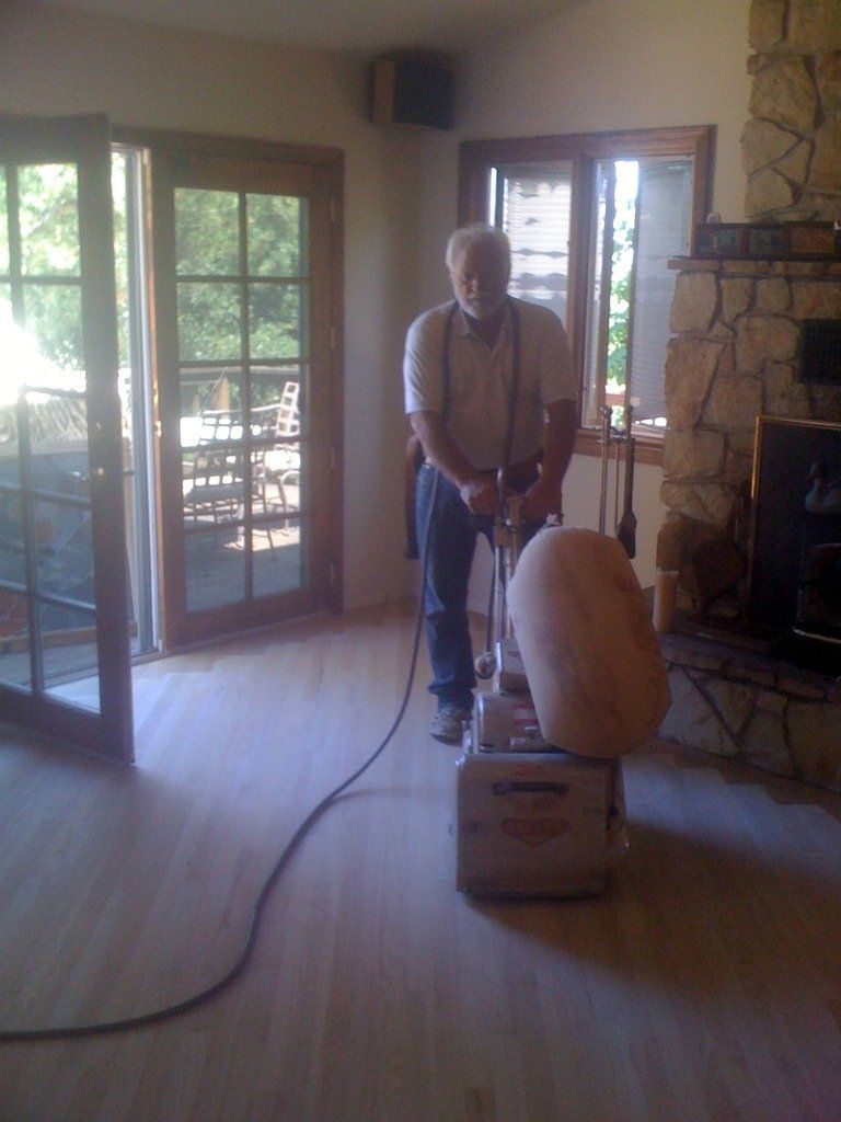 Worker Using Machine