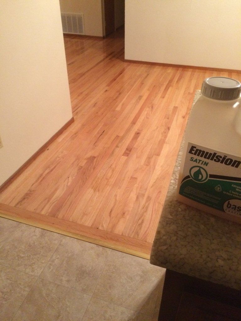 Shiny Hardwood Flooring