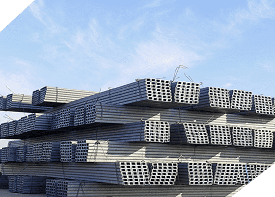 A Large Stack of Metal Pipes Against a Blue Sky — Top End Steel Supplies Darwin In Pinelands, NT