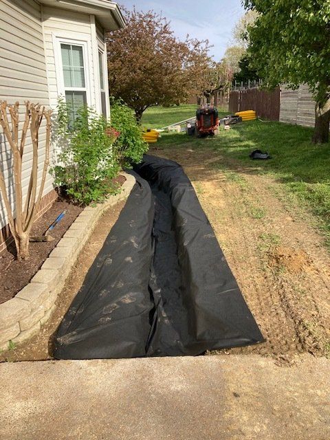 French Drains - White House, TN - Middle Tennessee Drainage Co