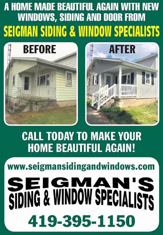 Seigman's Siding & Window Specialists - Siding Specialist in Defiance, OH