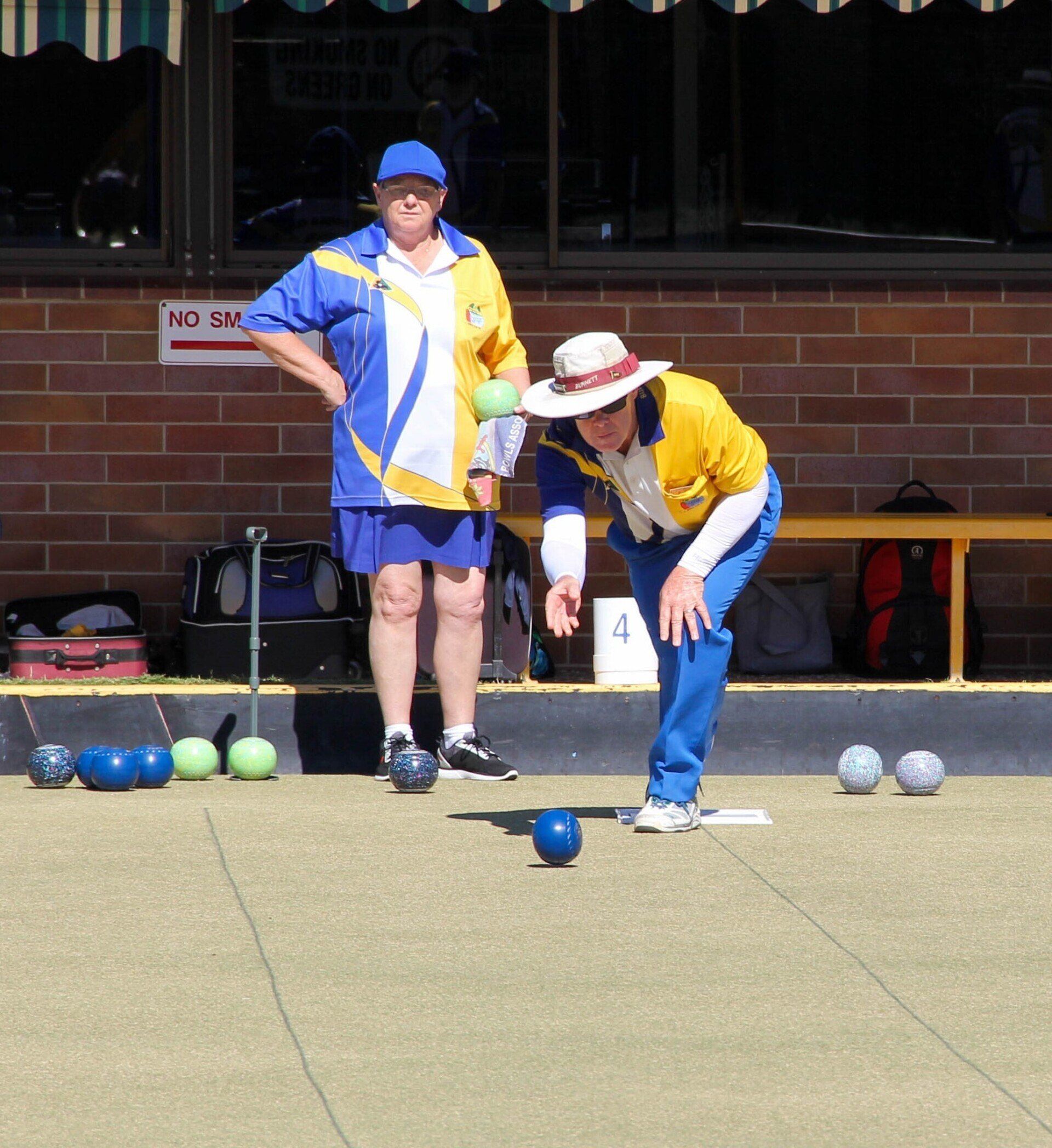 Members Playing Bowl — Bowls in Bundaberg, QLD