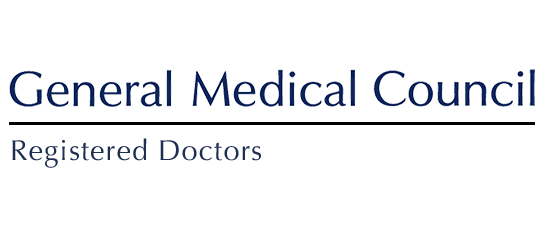 General Medical Council logo: text 