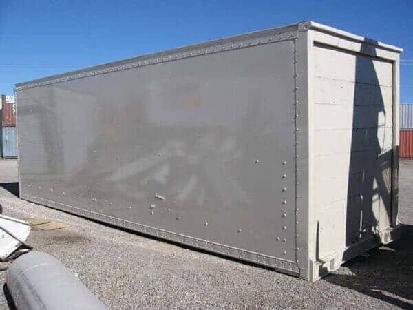 Metallic Storage Container - Storage Unit Homes in Albuquerque, NM