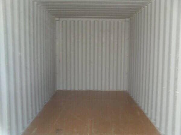 Inside of White Storage Container - Storage Unit Homes in Albuquerque, NM