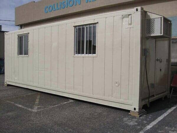 Two-Window Trailer Office - Storage Unit Homes in Albuquerque, NM