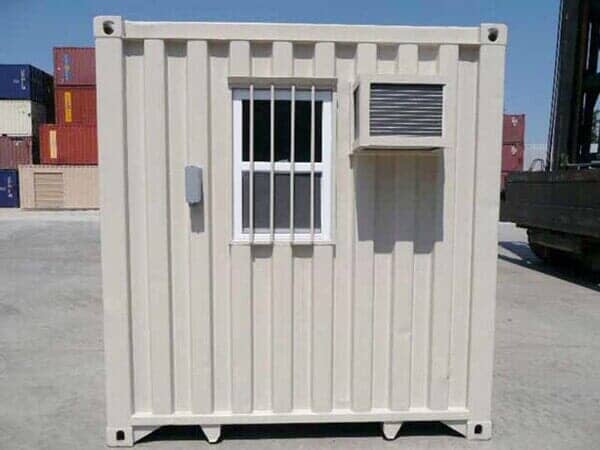 Trailer Office with One Window and HVAC - Storage Unit Homes in Albuquerque, NM