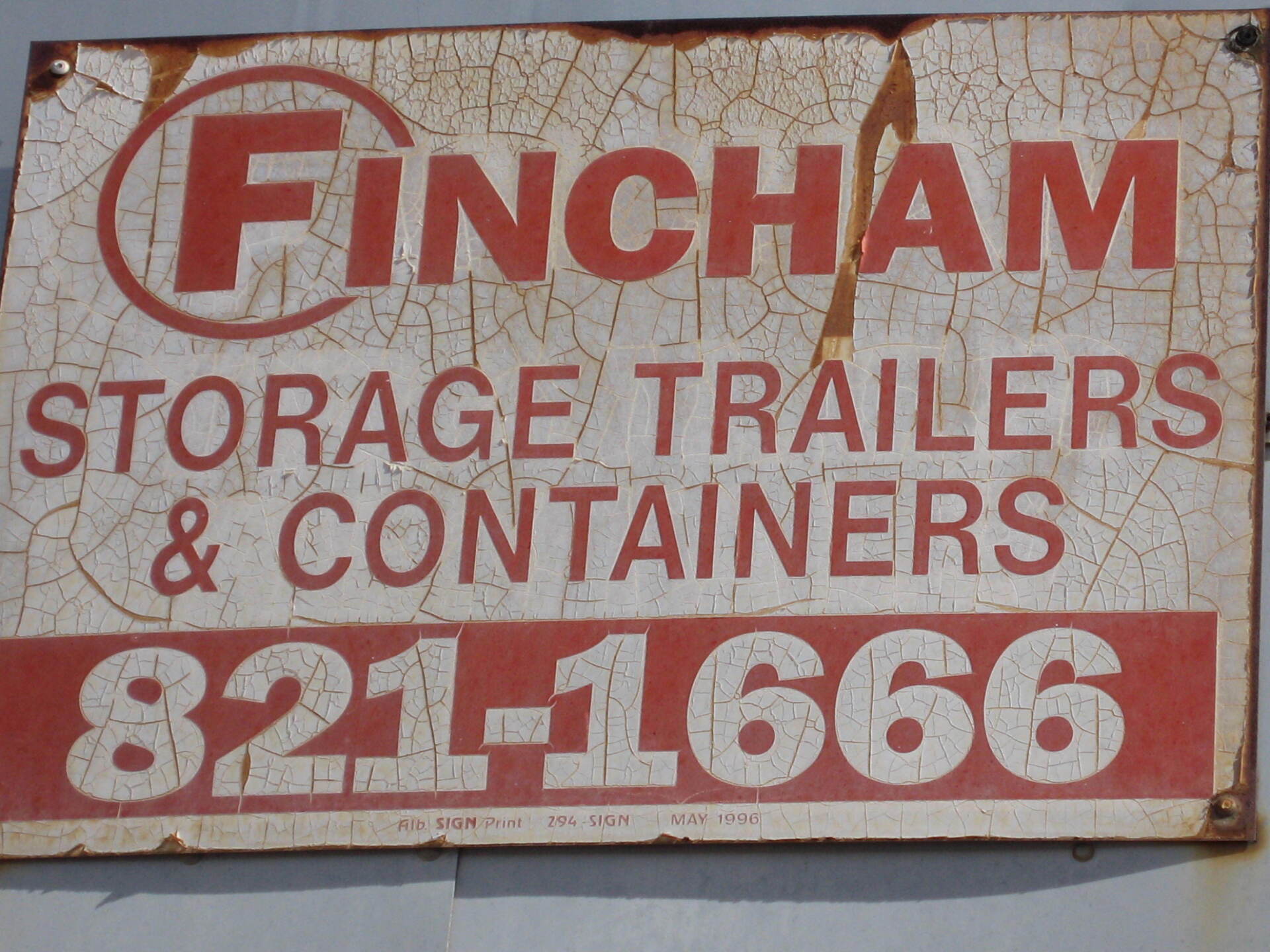 Fincham Advertisement - Storage Unit Homes in Albuquerque, NM