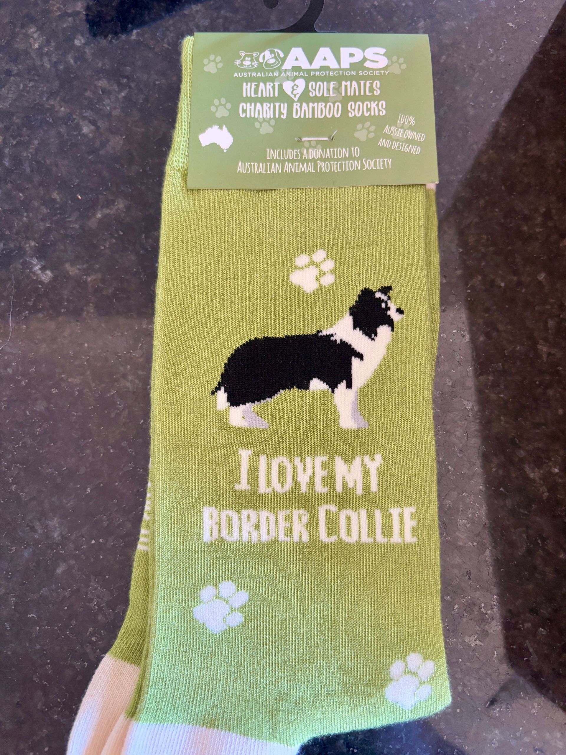Border Collie Socks