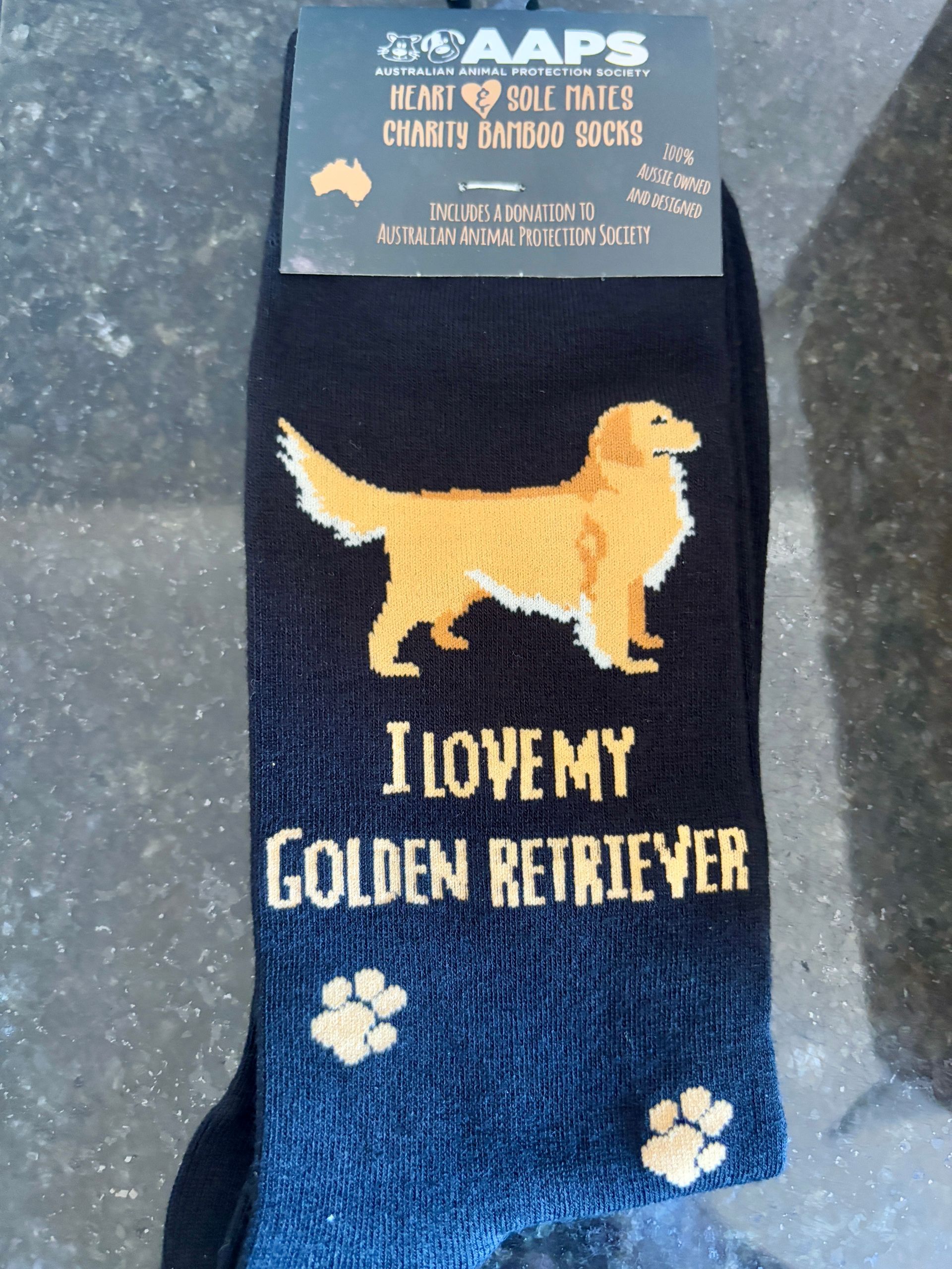 Golden Retriever Socks