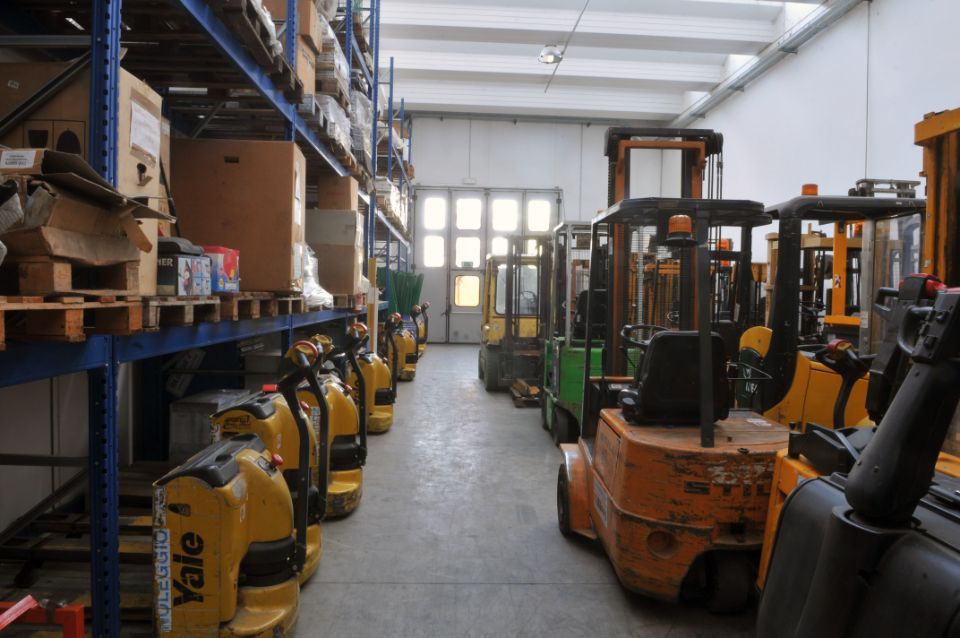 Scaffalature e muletti