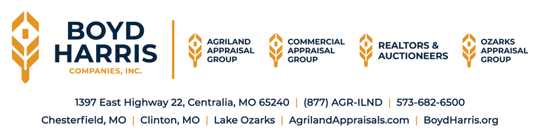 A logo for boyd harris company inc.