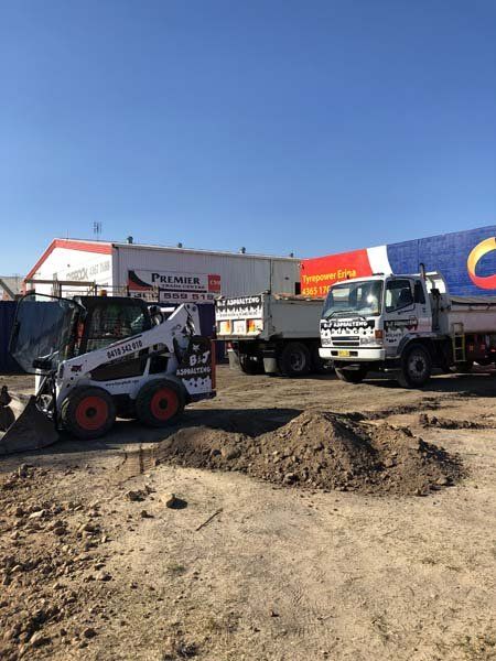 preparing for asphalt