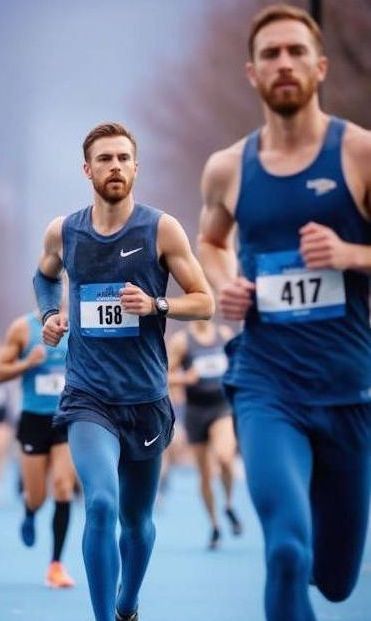 Athletes running in Oklahoma City Memorial Marathon running with confidence