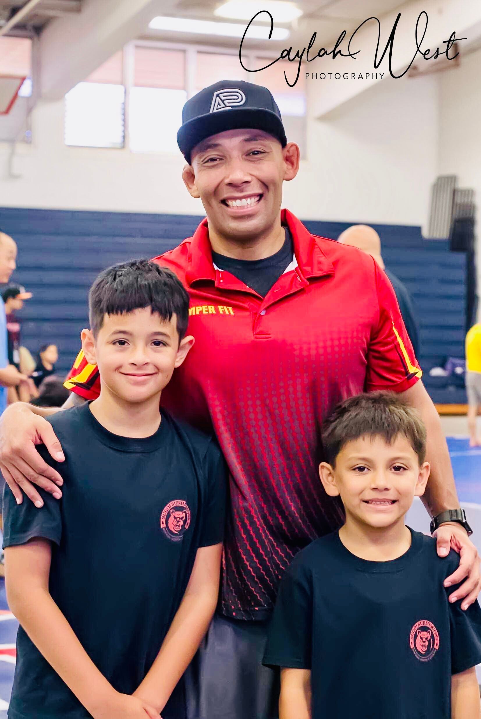 Students practicing Brazilian Jiu-Jitsu at Sugoi Submission in Corpus Christi, Texas.