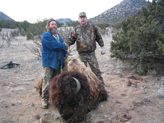 LaMont Buffalo hunting 