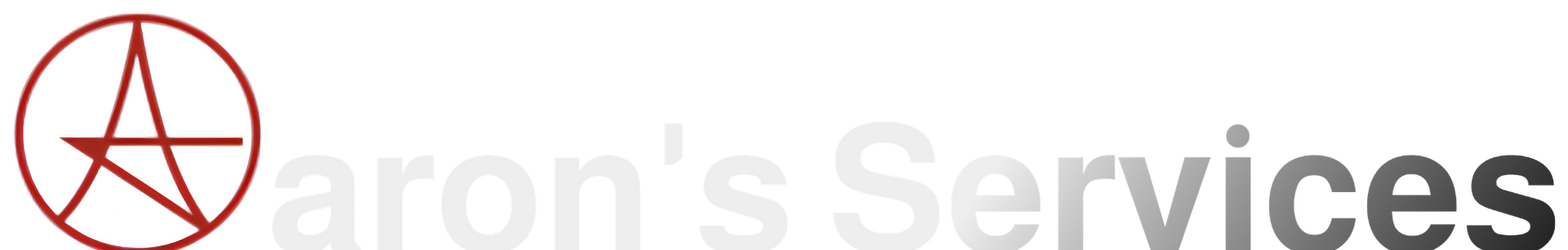 Aaron’s Services logo with red circular star icon and gray text