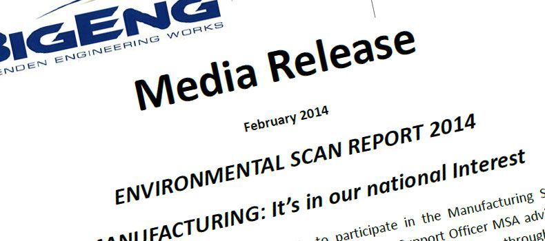 A paper that says media release on it