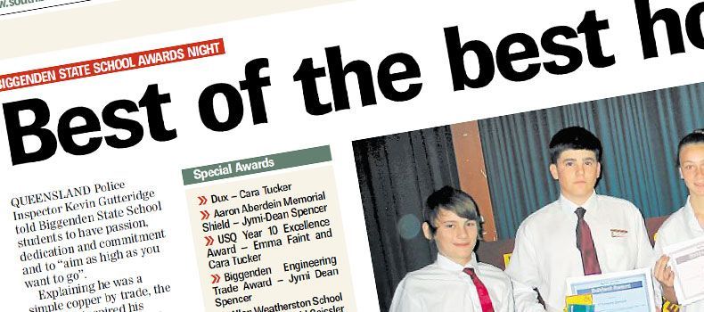 A newspaper article about the best of the best schools