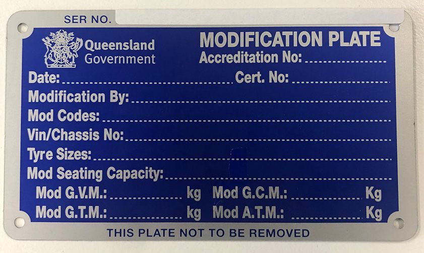 Modification Plate