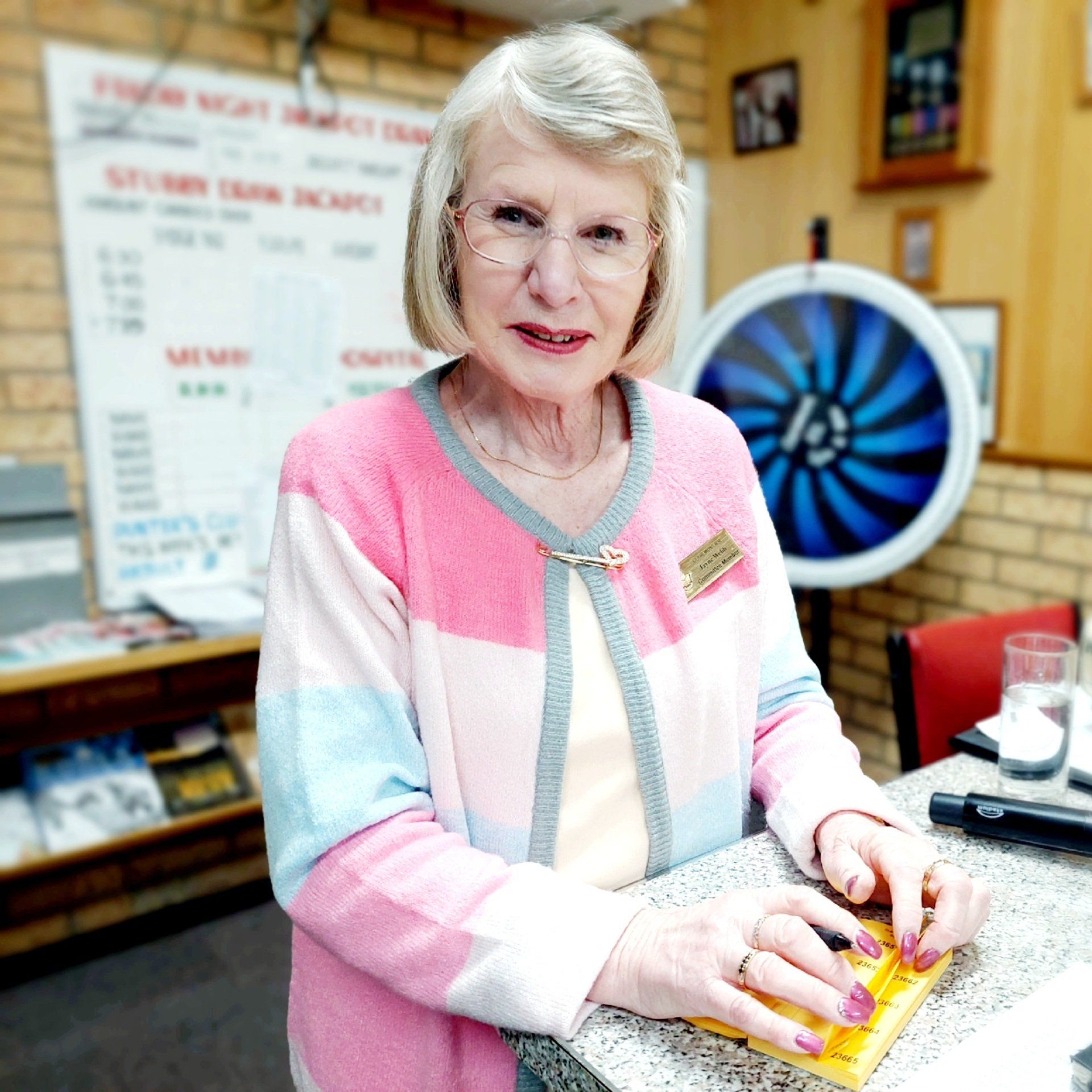 Pink Dress On Remembrance Day 2021 - Claremont, TAS - Claremont RSL