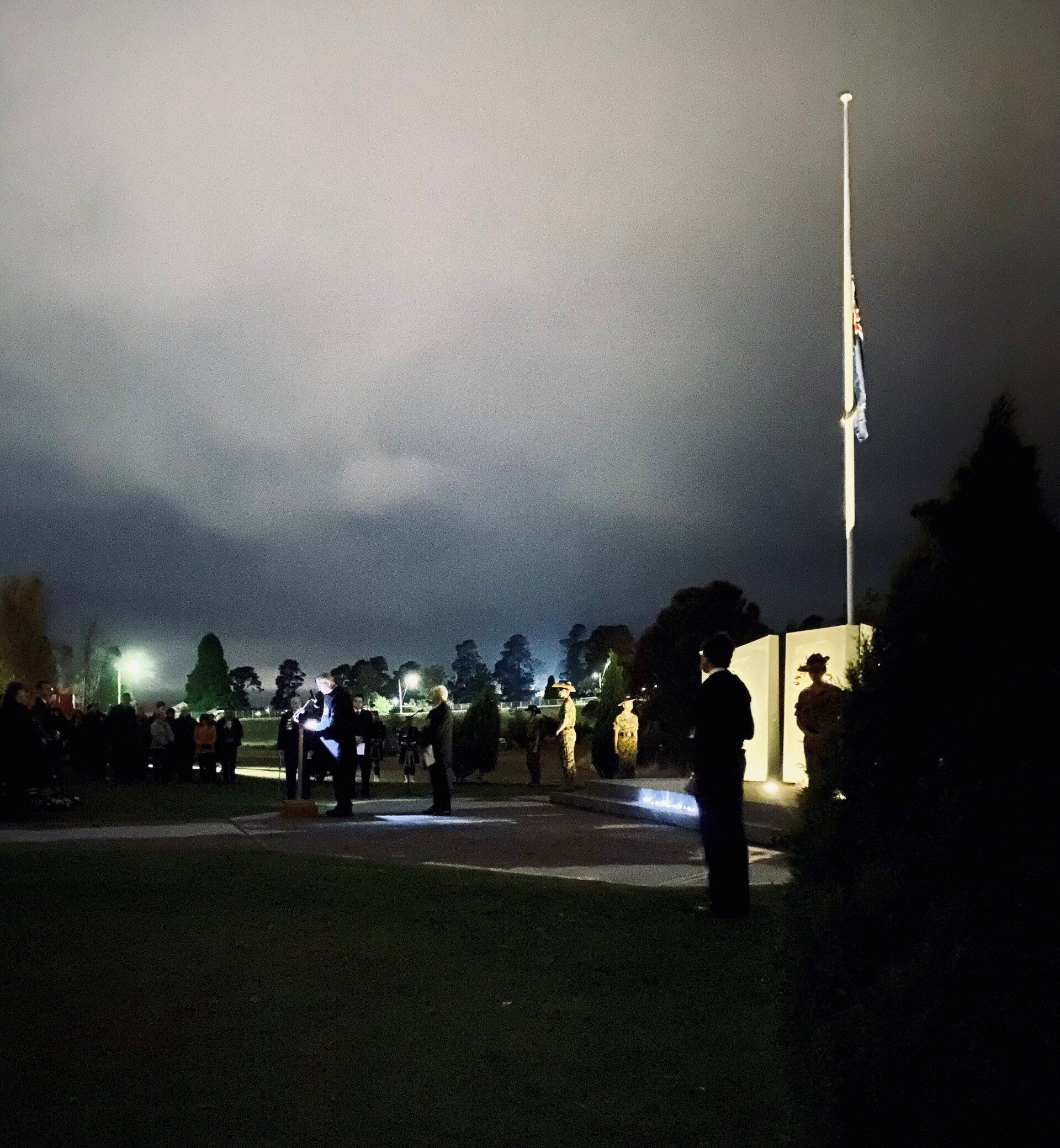 Claremont Memorial Anzac Day Dawn Service — Claremont, TAS — Claremont RSL
