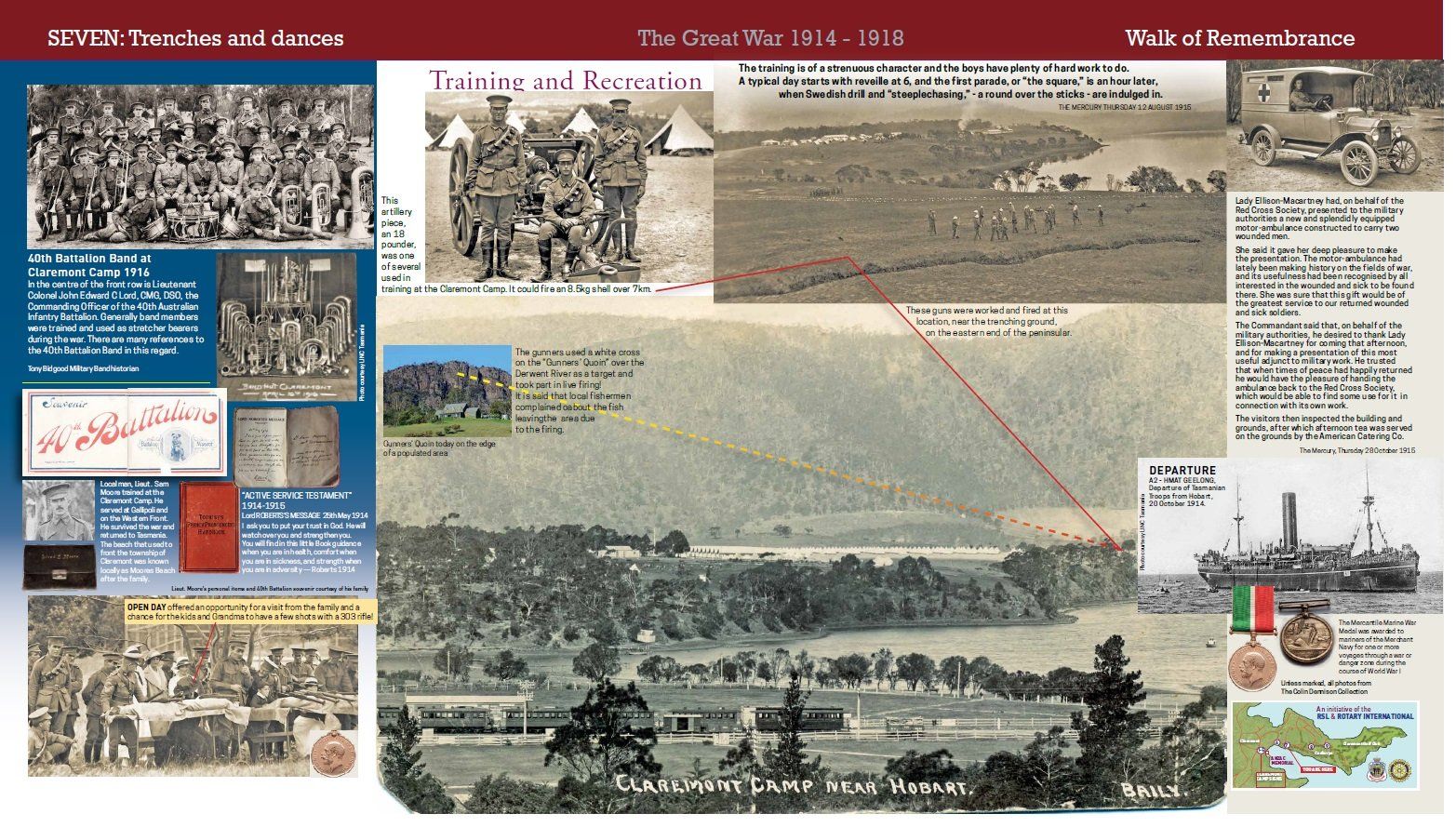 Trenches And Dances - Claremont RSL