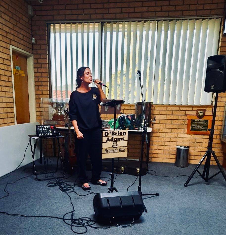 Woman Singing — Claremont, TAS — Claremont RSL