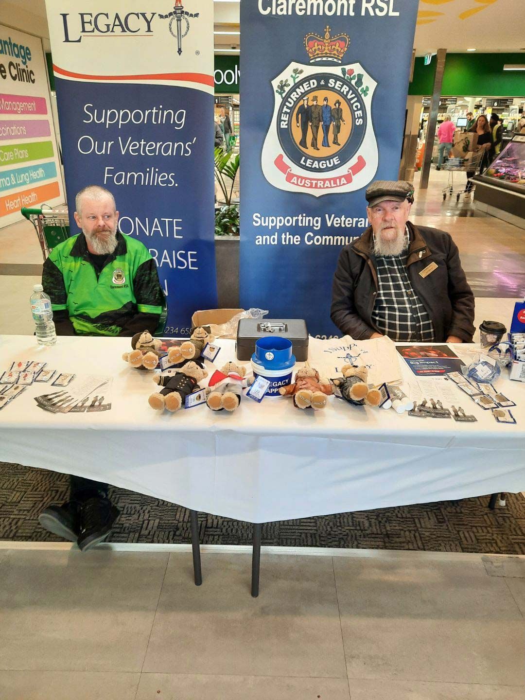 Donation Booth — Claremont, TAS — Claremont RSL