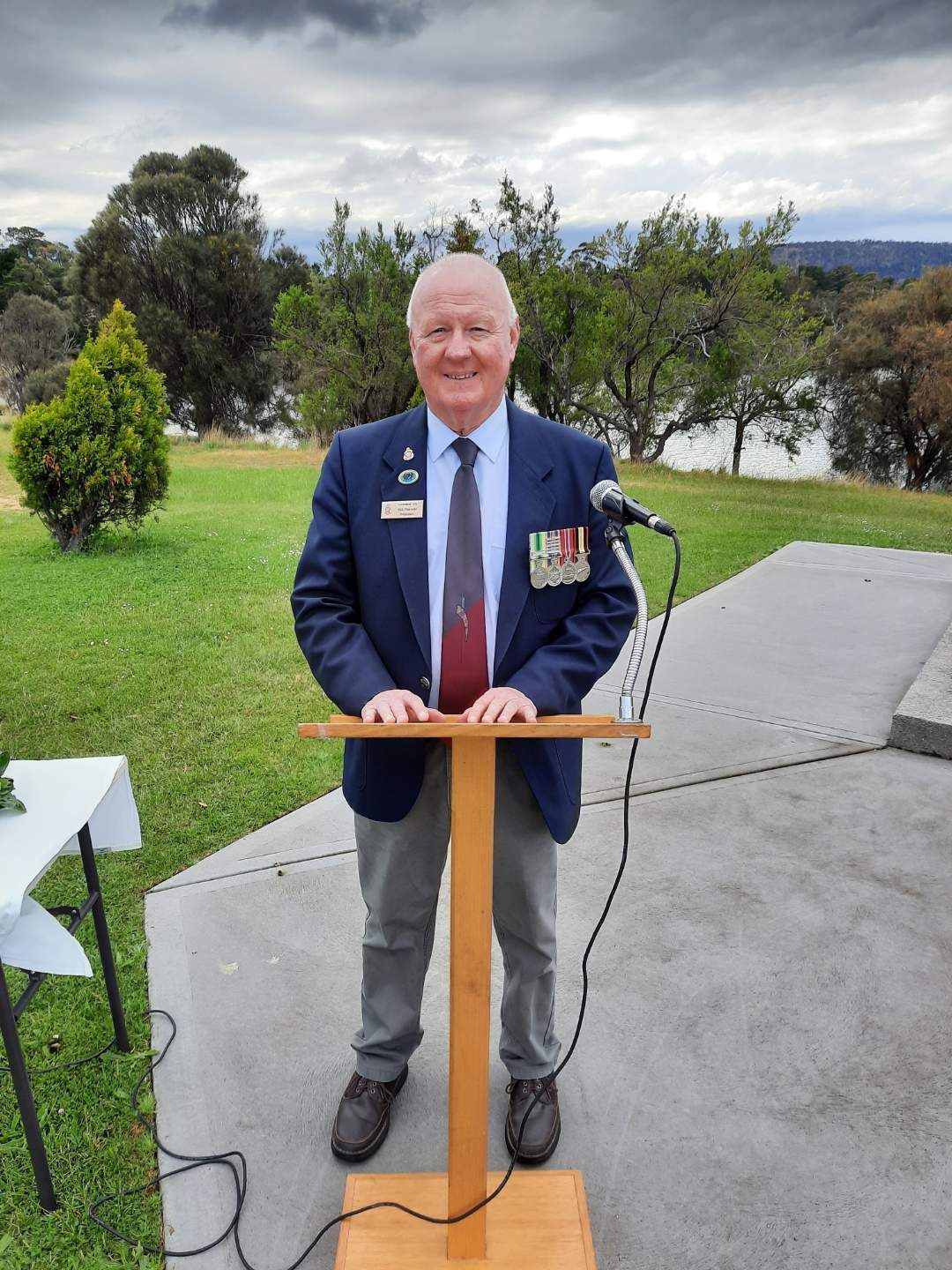 Man Doing A Speech - Claremont, TAS - Claremont RSL