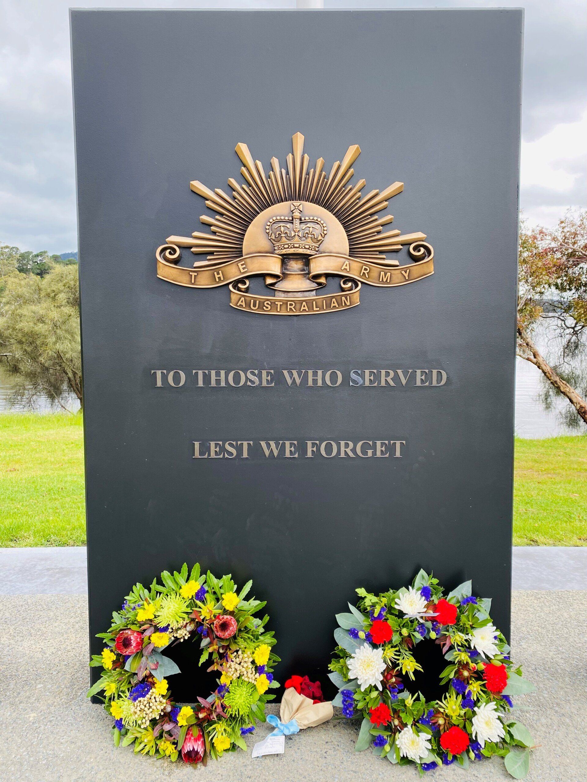 Wreaths On Remembrance Day 2021 - Claremont, TAS - Claremont RSL