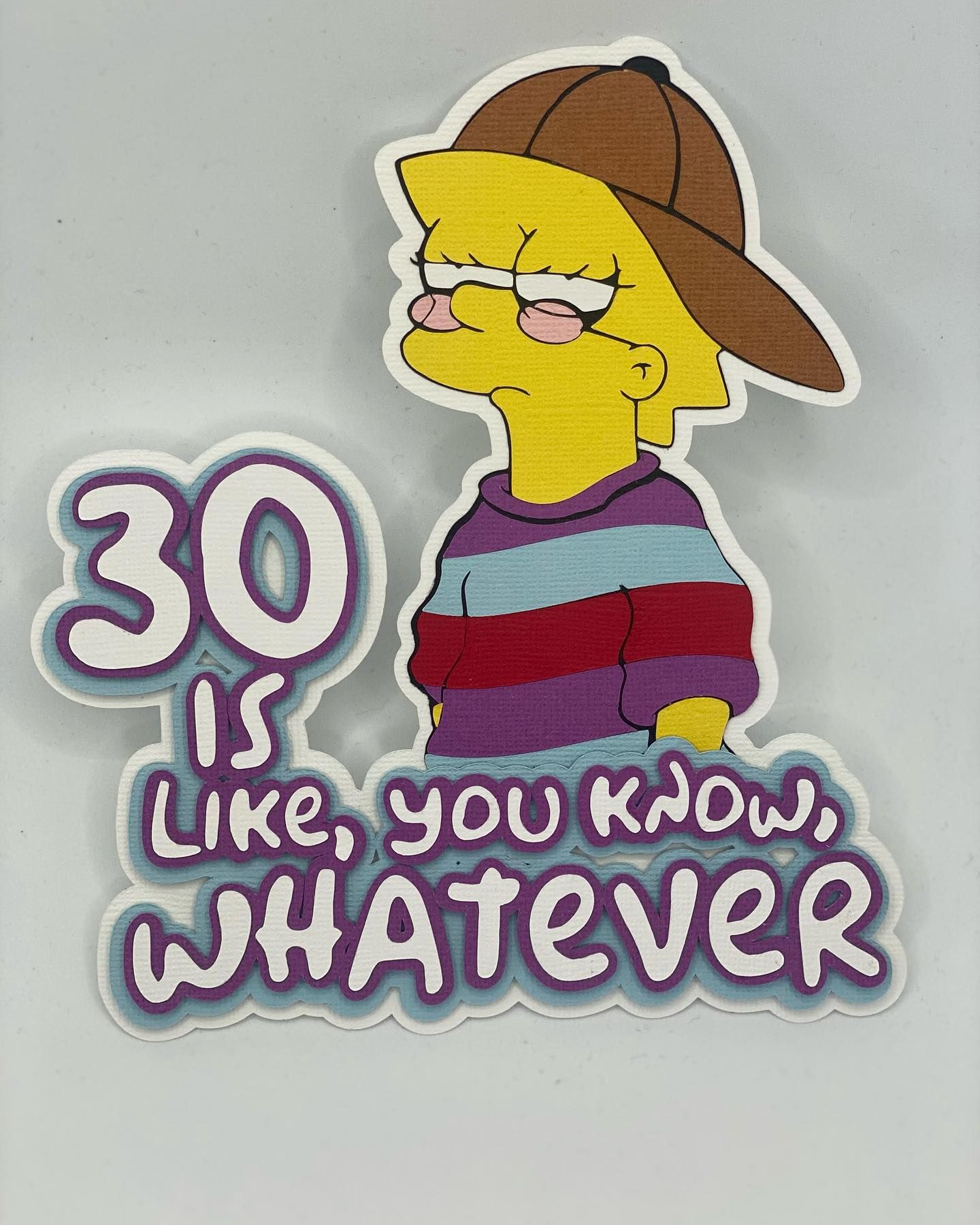 Lisa Simpson Cake Topper