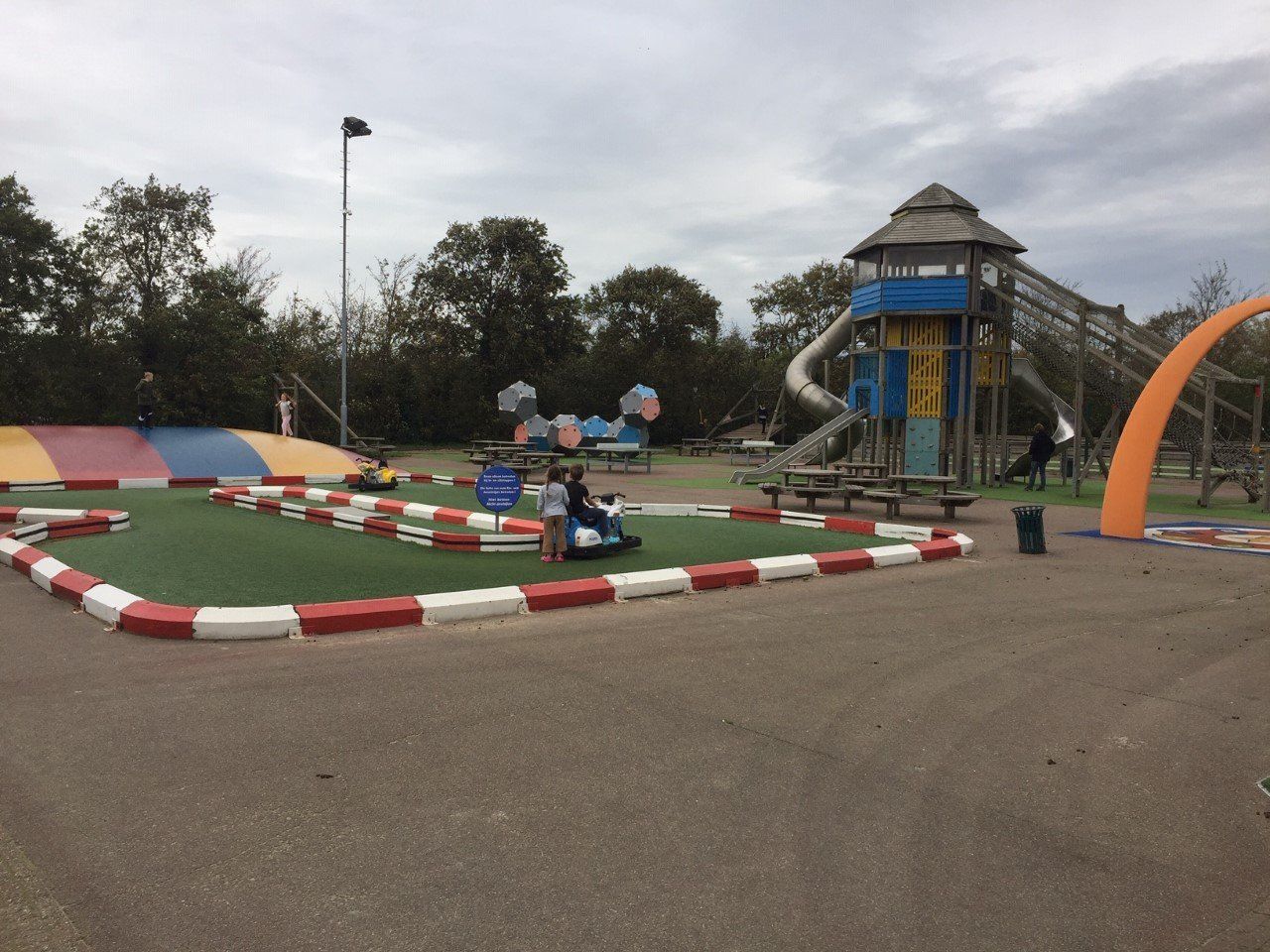 Speeltuin op camping de Krim op Texel