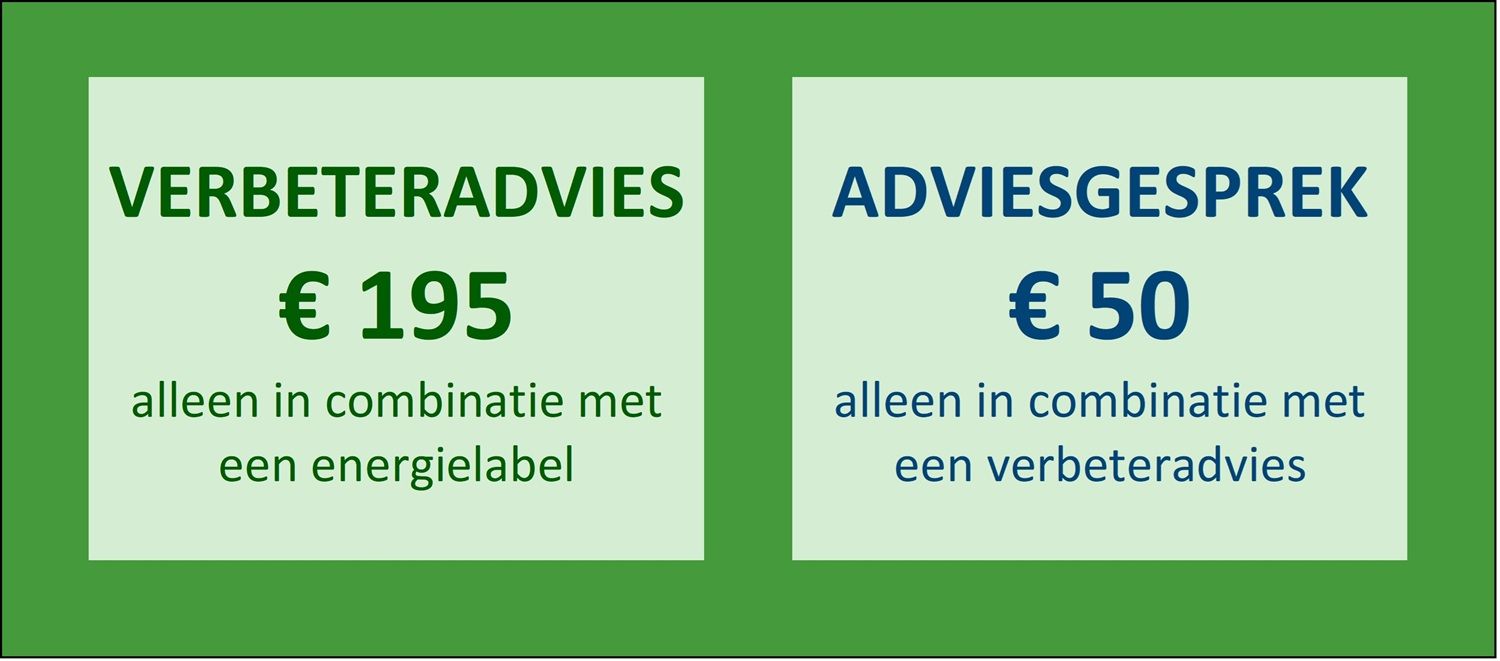 tarieven verbeteradvies