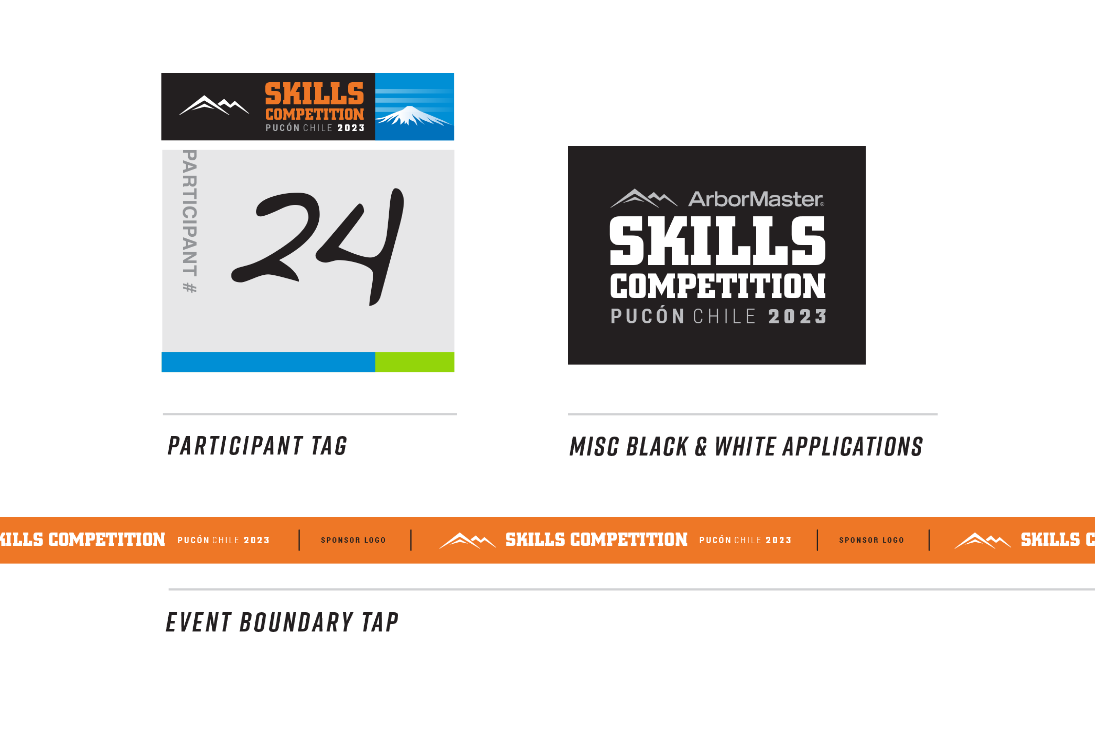 ArborMaster Skills Competition misc signage