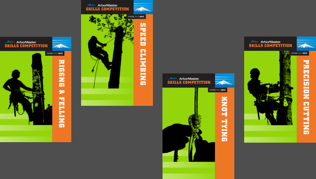 ArborMaster Skills Competition Event Posters