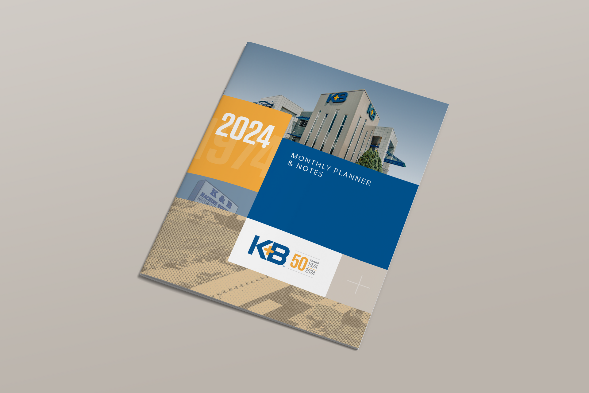 K&B 2024 50th anniversary calendar cover