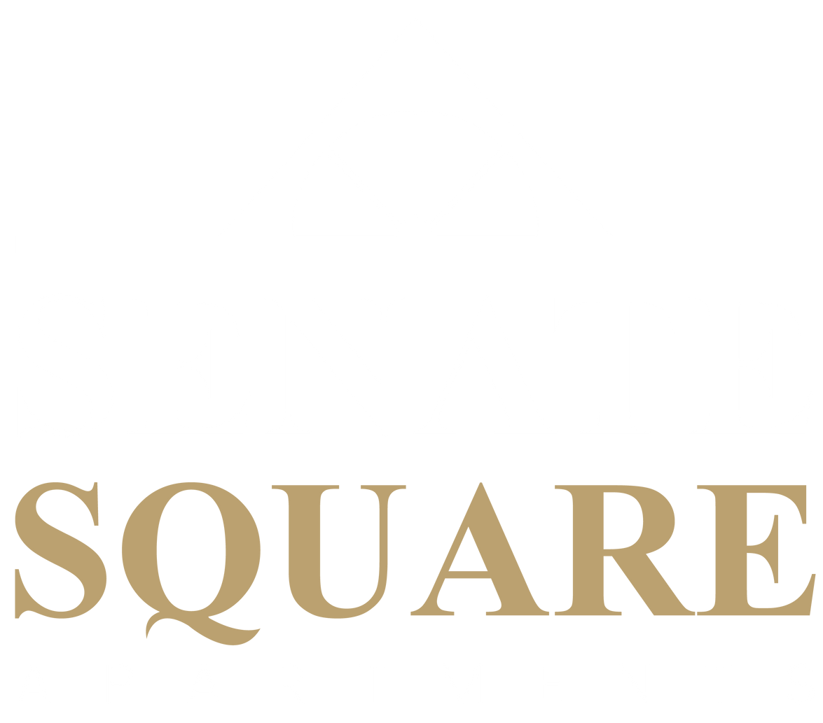 Maple Court Apartments Logo - White