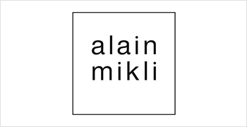 Un logo in bianco e nero per Alain Mikli