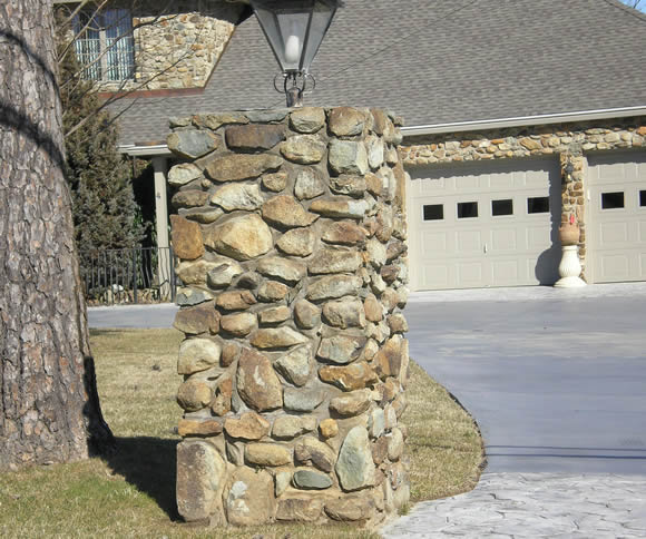 Davidson County Fieldstone Cap